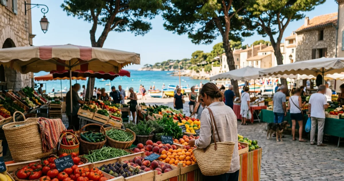 Marché provençal de Six-Fours-les-Plages
