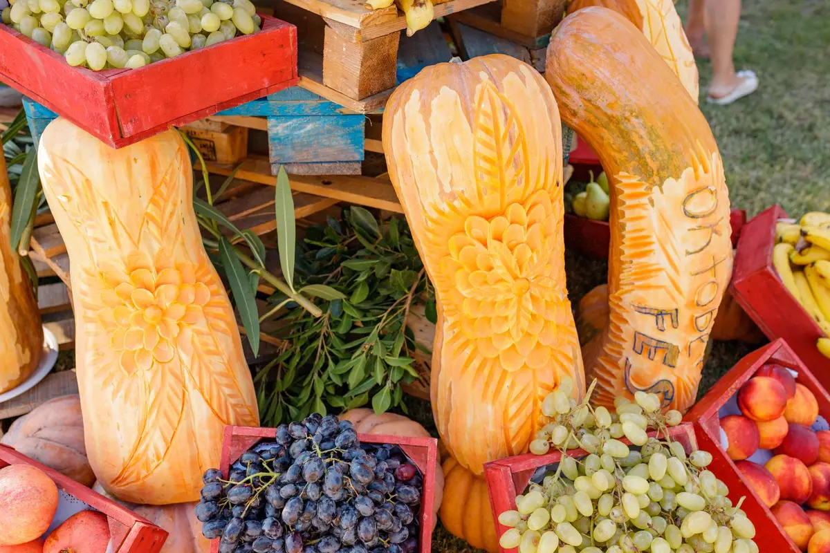 Marché provençal dans le Var